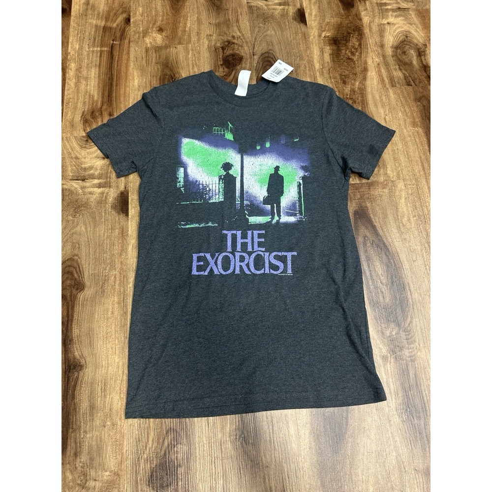 Vintage Style THE EXORCIST Movie T-Shirt Horror Small New
